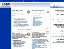 Tablet Screenshot of freida.labormarketinfo.com